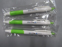 守建設株式会社様協賛のボールペンの写真