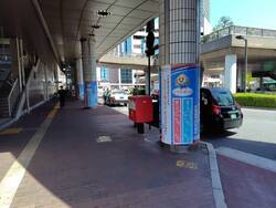 日本観光開発様円柱装飾