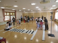 歩行練習の様子
