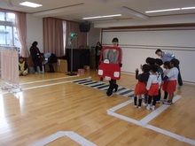 歩行練習の様子