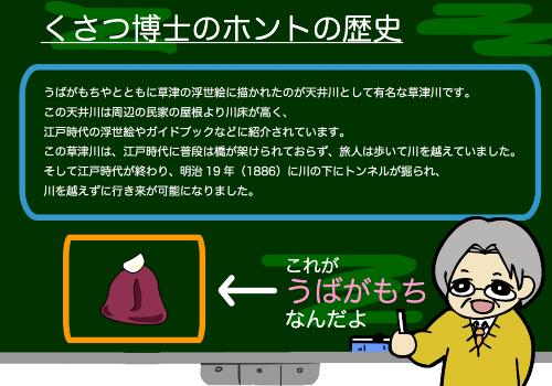 くさつ博士のホントの歴史（草津川）