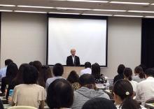 アットスクール高等学院明蓬館SNEC滋賀の開校記念講演会