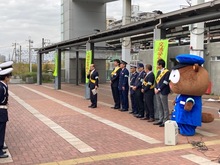 春の全国交通安全運動街頭啓発