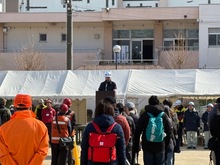 草津市総合防災訓練の写真