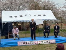草津川桜557フェスタの写真