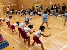 ソーラン節を踊るこどもたち