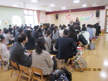 入所式の様子