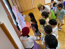 さよならしている写真