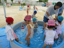 4歳児水遊び