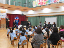 贈呈式のようす1