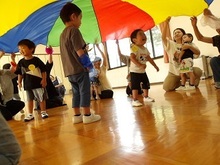 ミニバルーンを下から見上げた写真