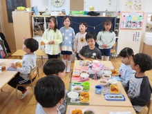 みんなでおいしくいただきます