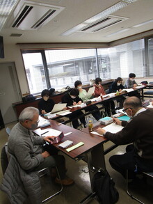 俳句入門講座の第4回講座の様子