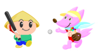 たび丸とスフラのキャラクター画像