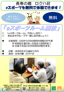 eスポーツルームチラシ