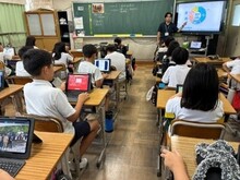 教師による説明