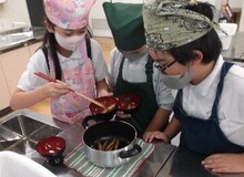 調理実習の様子