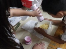 こどもの体験の様子