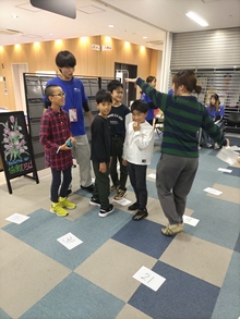 第１回クサツハッケンジャー参加者たちの写真