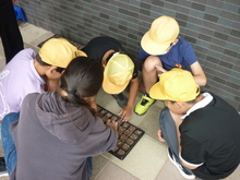 老上西小学校のようす