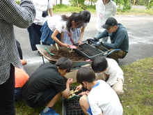老上小学校のようす