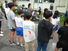 老上小学校のようす