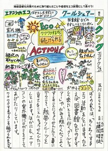 エコアクションをテーマとする作品の画像