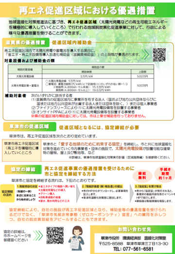 補助金チラシ(裏面)