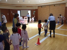 歩行体験4歳児