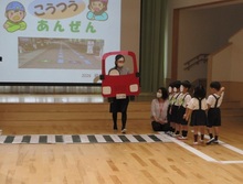 歩行体験の様子