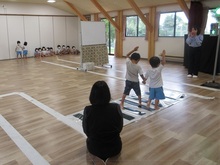 歩行体験の様子2
