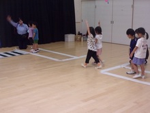 歩行練習の様子