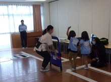 歩行練習の様子