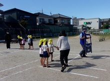 5歳児の歩行教室