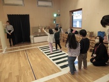 歩行練習の様子