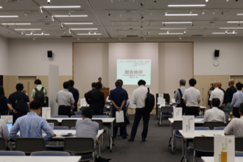 しがビジネスマッチング会会場の風景