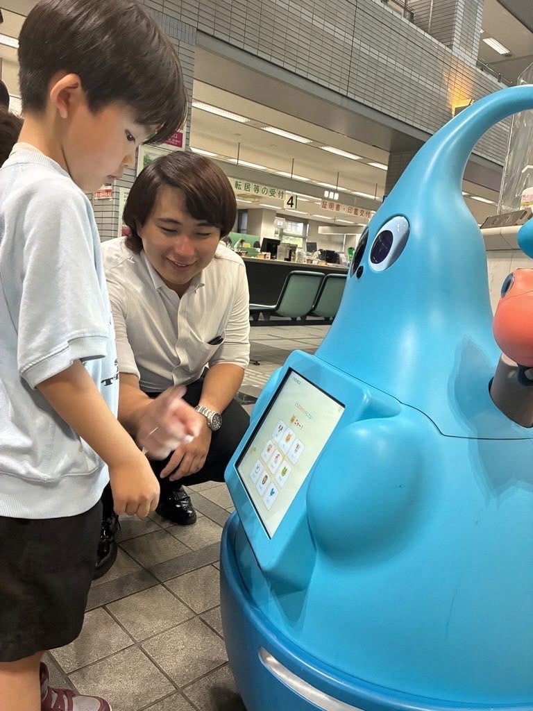 市民が「わっこ」についてのレクチャーを受ける様子