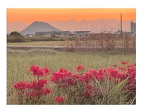川原四丁目付近からの秋の風景