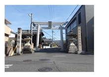 まちなかの鳥居