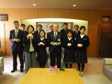 渋川小学校による手作り石けん報告会