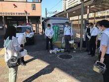 「なくそう就職差別企業内公正採用・人権啓発推進月間」街頭啓発