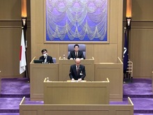 10月市議会定例会閉会の写真