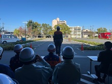 湖南広域消防局消防総合演習の写真