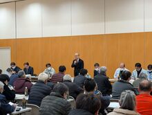 令和7年産米の生産目安等情報提供説明会の写真