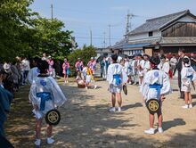 志那中サンヤレ踊りの写真