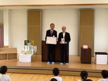 Daigasグループ「小さな灯運動」寄附贈呈式の写真