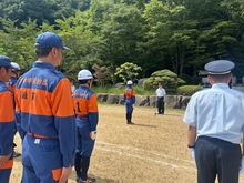 第60回滋賀県消防操法訓練大会の写真