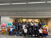 わたSHIGA輝く国スポ・障スポ大会出場選手激励会の写真