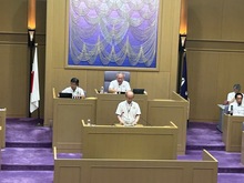 9月市議会臨時会の写真