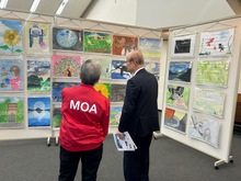 MOA美術館草津児童作品展の写真